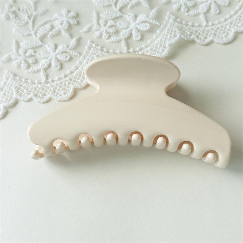 High-end Glossy Small Fan-shaped Hair Clips with Simple and Elegant Style - Hair Clips for Retro Updos - Shark Clips