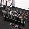 Transparent Acrylic Storage Boxes  Desktop Belt Multi-Grid Organizer Cosmetic Storage Boxes With Dividers