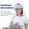 Foldable Headache Relief Device Smart Air Pressure Soothing Heating Therapy Equipment Wireless Head Massager