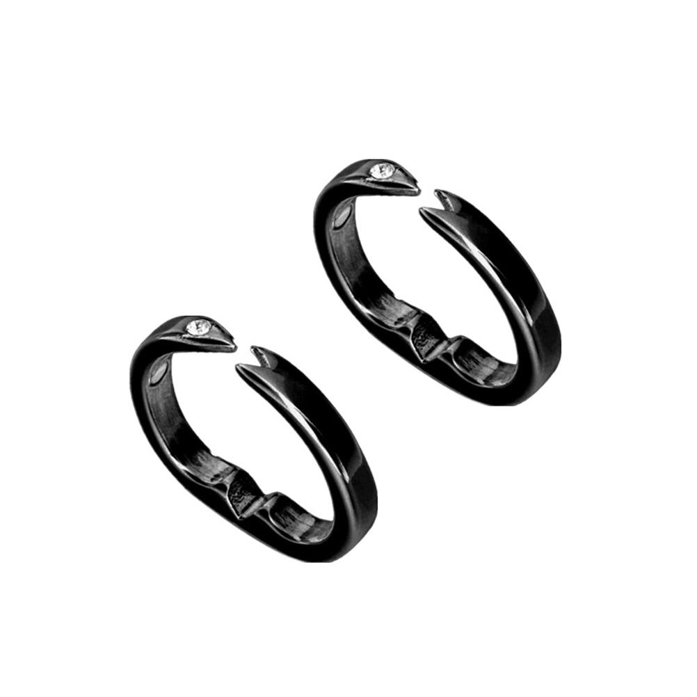 2 Pack Lymphatic Drainage Magnetic Ring Adjustable Opening Ring Weight Loss Slimming Magnetic Ring for Men Women