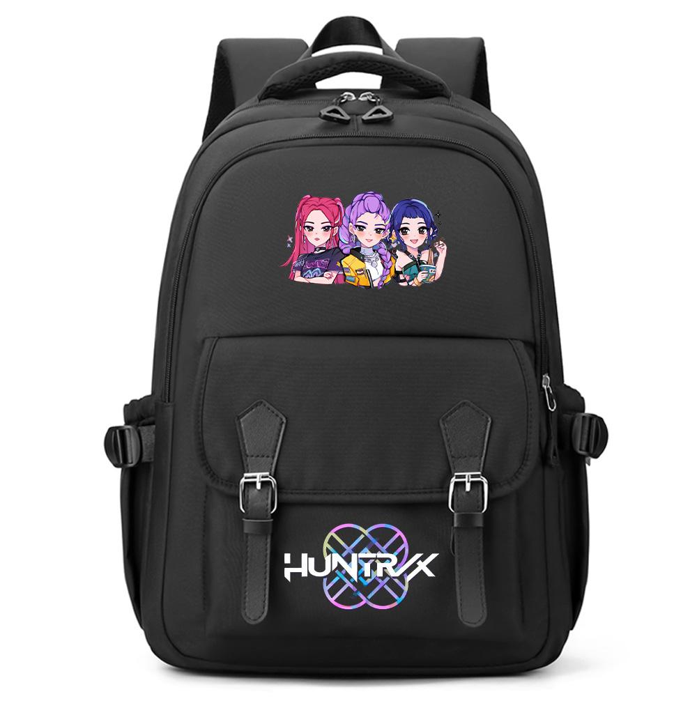 Rucsac Anime Desen Animat K-Pop Imprimat Capacitate Mare pentru Adolescent Student Fată Băiat Ghiozdan Rucsac Femei Capacitate Mare Impermeabil Geantă de Voiaj Cadou Copil