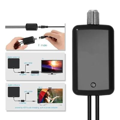 Amplificatore di segnale dell'antenna TV digitale Potenziatore di segnale dell'antenna TV ad alta definizione 4K UHD Ricevitore di segnale dell'antenna TV Potenziatore di segnale dell'antenna TV