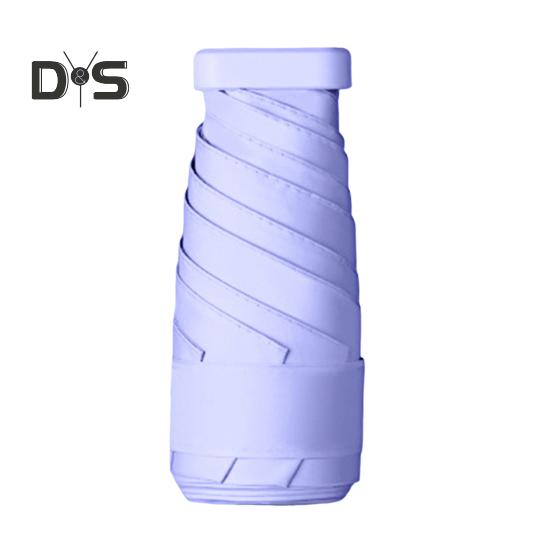 

Дорожный мини-зонт для сумочки, складной компактный зонт с защитой от ультрафиолета, маленький карманный зонт от дождя и солнца для мужчин и женщин