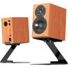 Desktop Speaker Stand 6° Incline Speaker Stand with Vibration Absorption Pads Support 22lbs Studio Monitors Holder