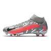 Nike Mercurial Superfly 7 Academy Mg Metallic Grey Crimson Sneakers AT7946-906