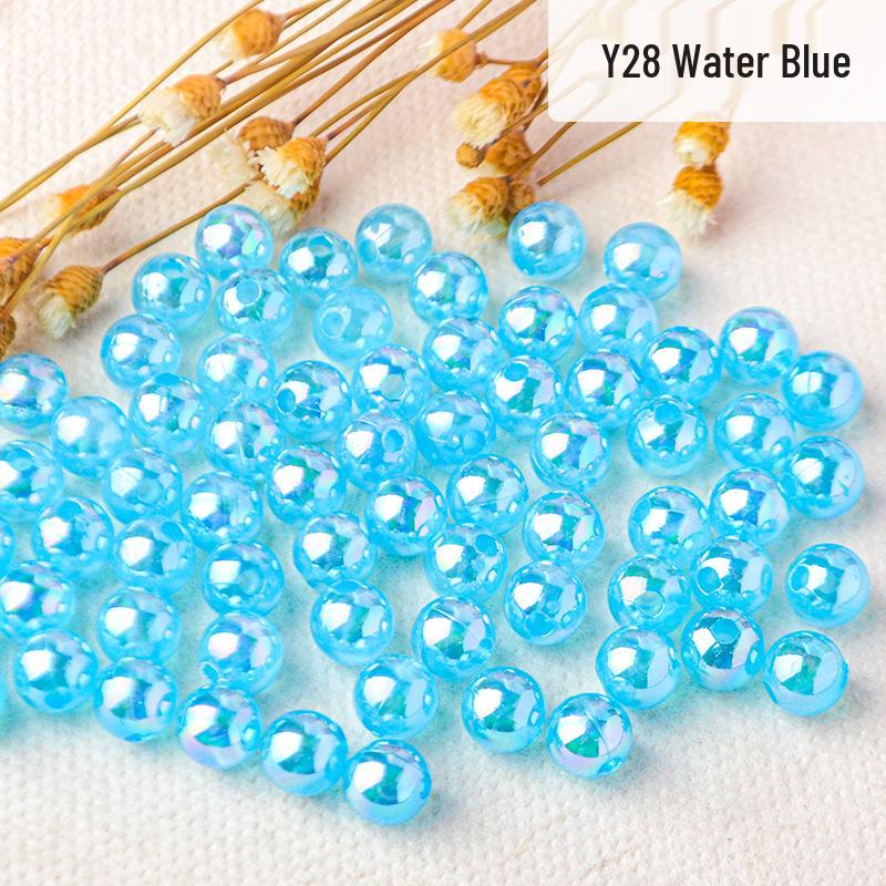 Transparent AB Color Acrylic Rice Beads for DIY Bracelets & Necklaces