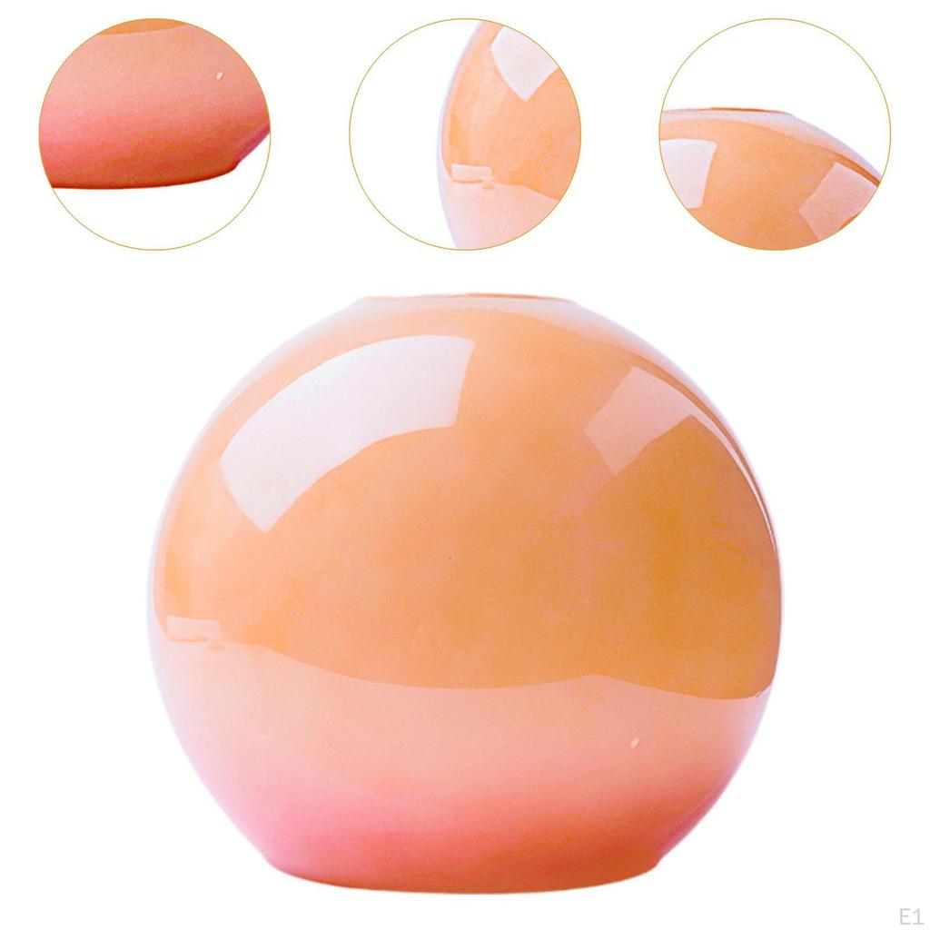 Glasschirm Globus Lampenschirm Runde Kugel Lichtabdeckung Schreibtischlampenabdeckung für Decke Waschtisch