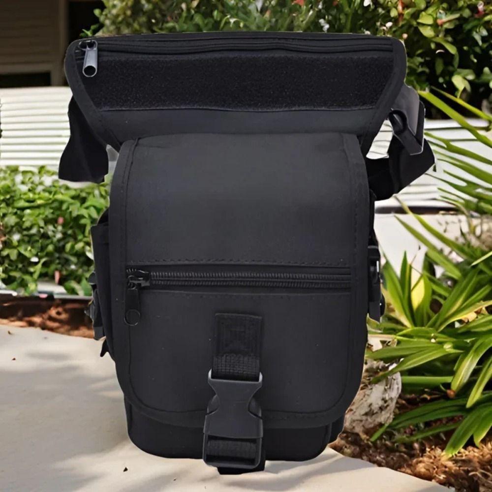Multiple Pockets Drop Leg Bag Durable Drop Leg Belt Pouch  Outdoor Equipment Bag