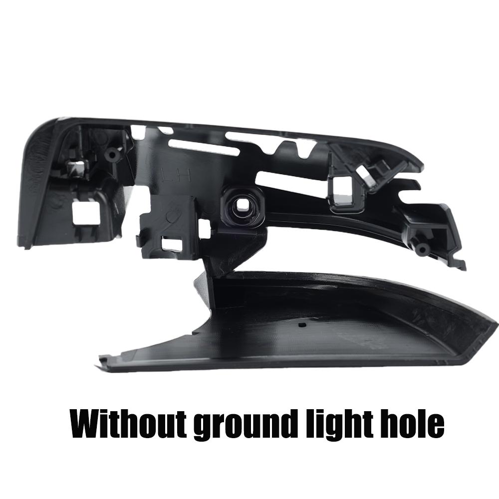 

Side Door Mirror Bottom Lower Frame For Ford Mustang 2015 2016- US Version With Ground Holes Wing Mirror Car Accessories 1pc right no hole