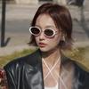 Vintage Oval UV Protection Sunglasses for Women - European & American Style 2026