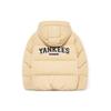 MLB New York Yankees Down Jackets Unisex Sand Hooded Moderate 3ADJV0236-50SAL