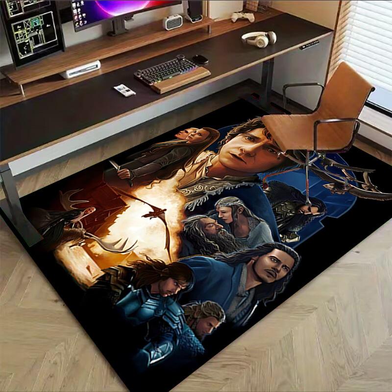 1pc Fantasy Adventure Carpet, for Home & Office Decor, Desk Chair Carpet, Festive Gift,Conference Room CarpetL1206