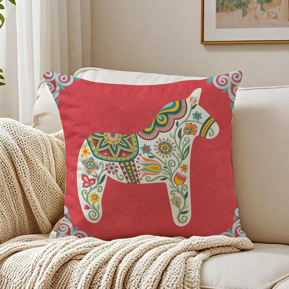 Classical Style Darama PrintBeautiful Cushion Cover Pillowcase Antidustmite Living Room Sofa Decor Cushion Room