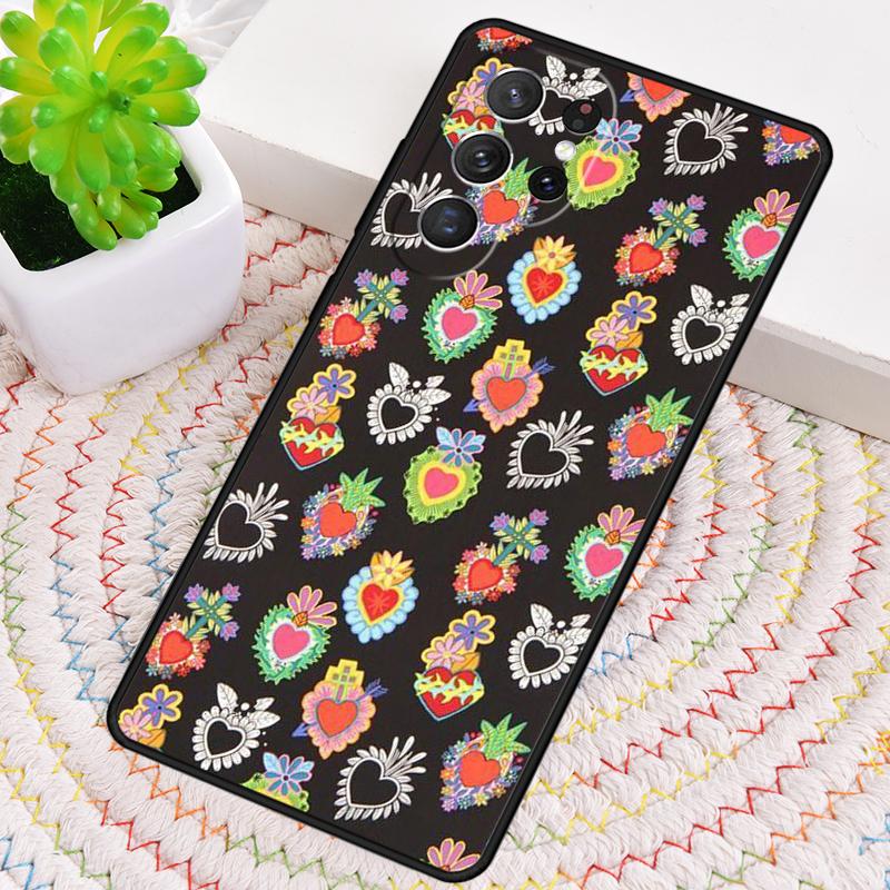

Hearts of the Holy Family Silicone Phone Case For Samsung Galaxy note 10 pro S26 S25 S24 S23 S22 S21 Plus S25Ultra Capa Cover Galaxy S25