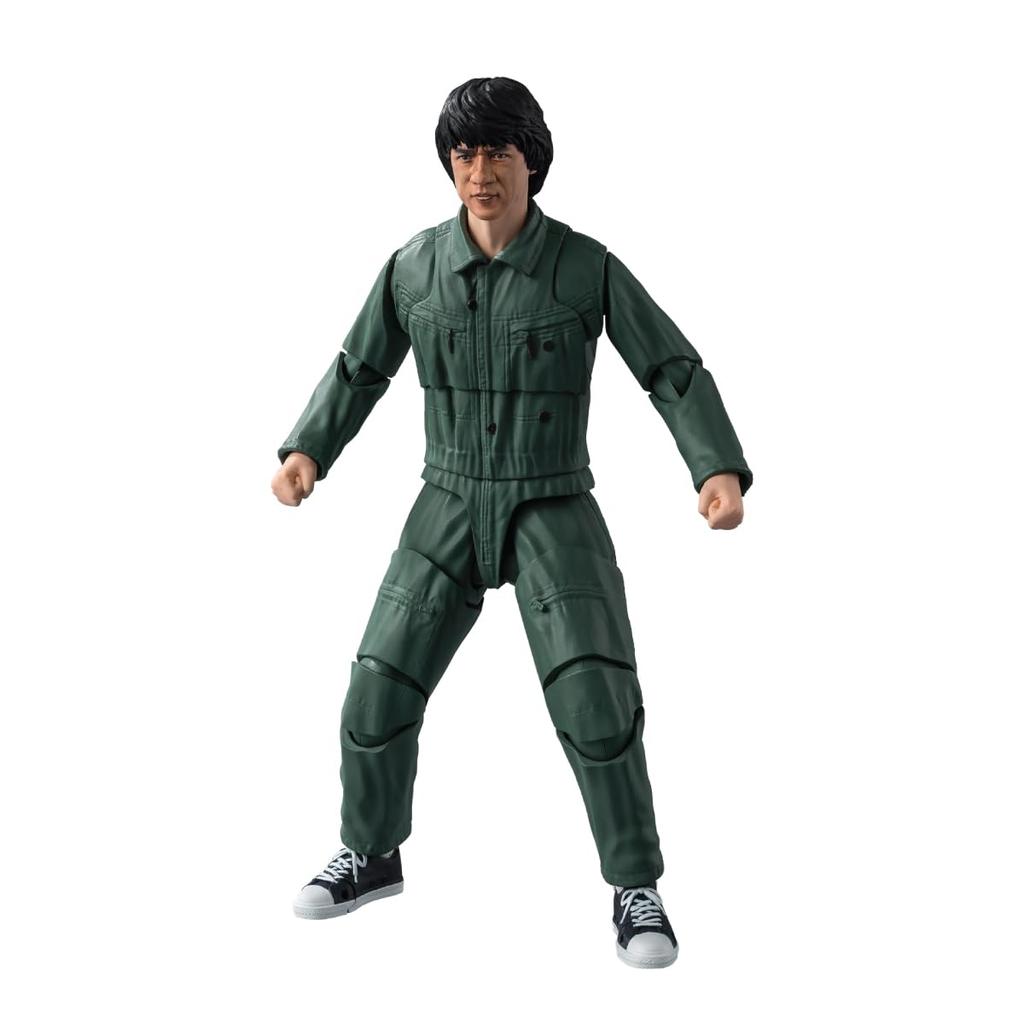 TAMASHII NATIONS S.H. Figuarts Chan Ka-Kui Figure (Police Story) 150mm PVC & ABS Action Figure - Painted and Articulated