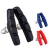 1Pairs Bicycle Brake Pads Road Bike V Brake Holder Pads Shoes Blocks Rubber Pad Wear Resistant Bike Brake Shoe Bicycle Part