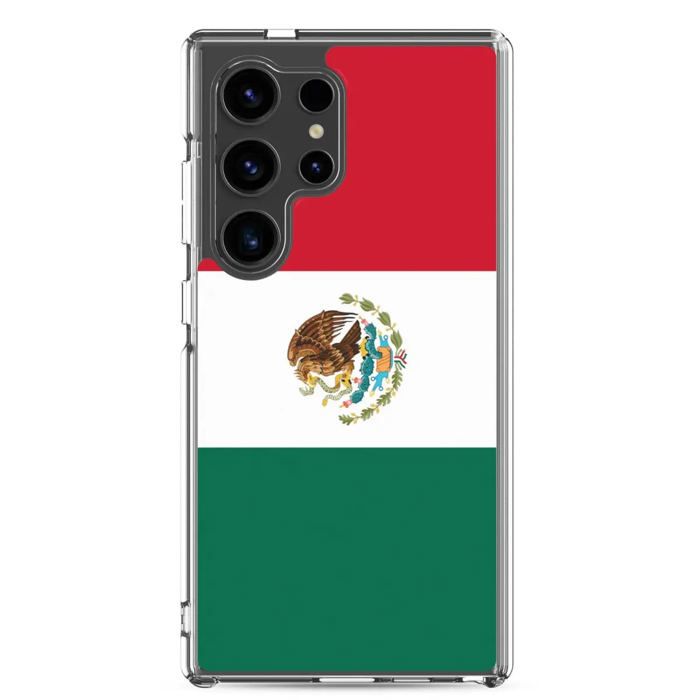 Coque Téléphone - Samsung - Galaxy S20 - Drapeau du Mexique - Souple - Multicolore