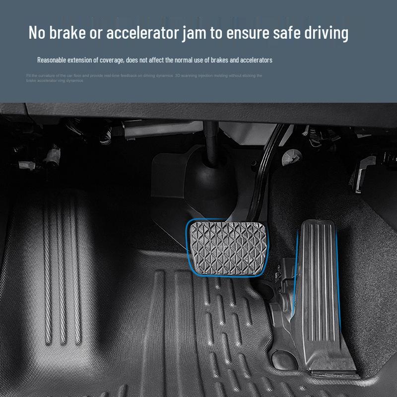 Mazda CX50 (23-24) Dirt-Resistant Car Floor Mats, Trunk & Backrest Mats, TPE Material