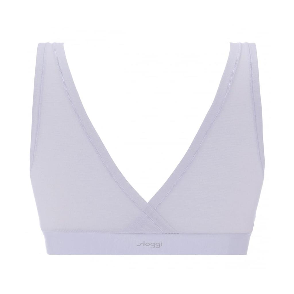 Sloggi GO Allround Bralette 10202975 BH mit Polsterung Elastisch Bequeme Passform Viskosemischung Material Ohne Haken Nacht-BH M001 sloggi GO Allround