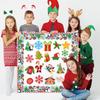 Christmas Party Decoration Set Merry Chrismas Layout Balloon Decoration Christmas Wall Stickers