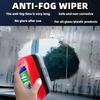 1pc Anti-Fog Wiper Kit,120ml Car Anti-fog Agent Wiper Glass Windshield Water Repellent Defogger Long Lasting Oil Film Clean Brush Auto Care Accessory