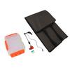 3 Layers Foldable Fish Unhooking Mat With Fishing Lure Box Fishing Bracket Alarm for Angling