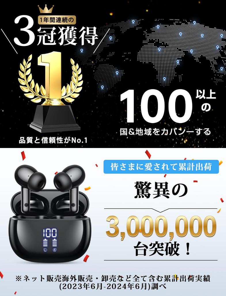 Earphones Bluetooth Wireless Earphones AIFENG Bluetooth Earphones LED Display Noise Canceling Long Playback Automatic Pairing Complete Bluetooth