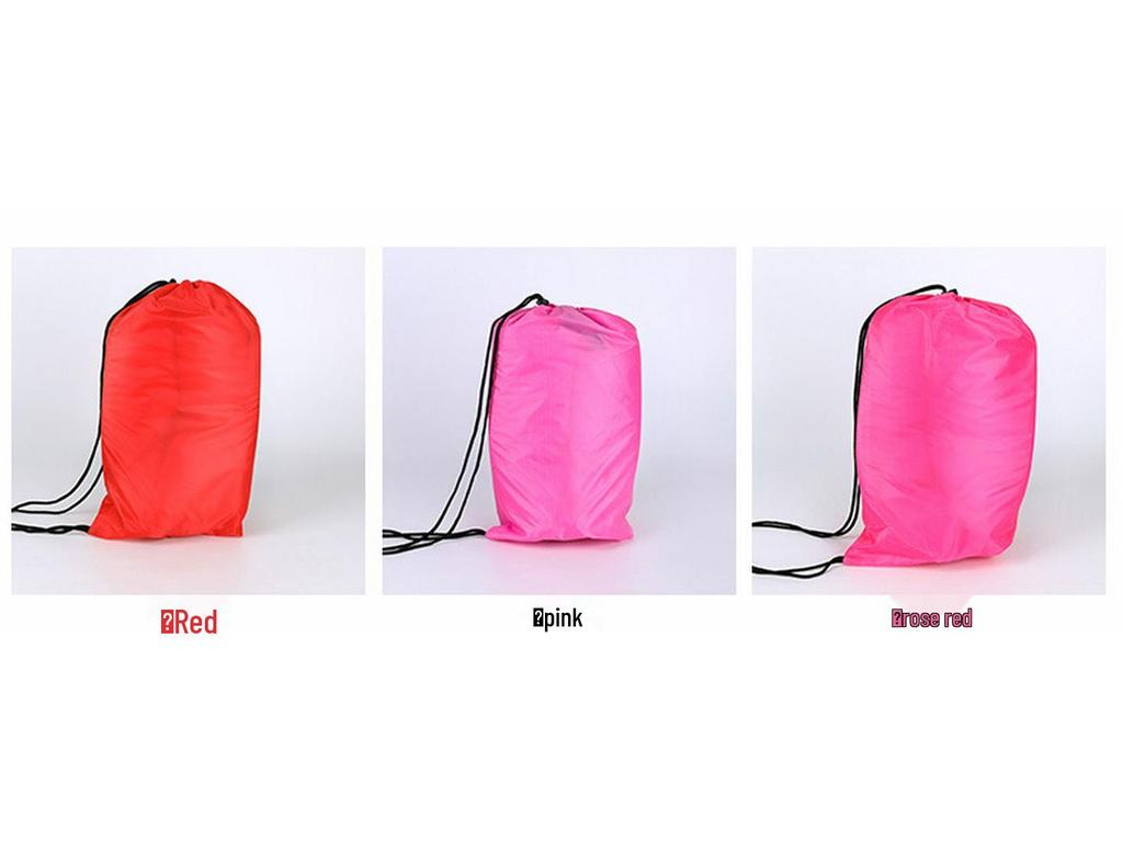 Bärbar uppblåsbar soffa: Utomhus Strand, Camping & Musikfestival Sovsäck