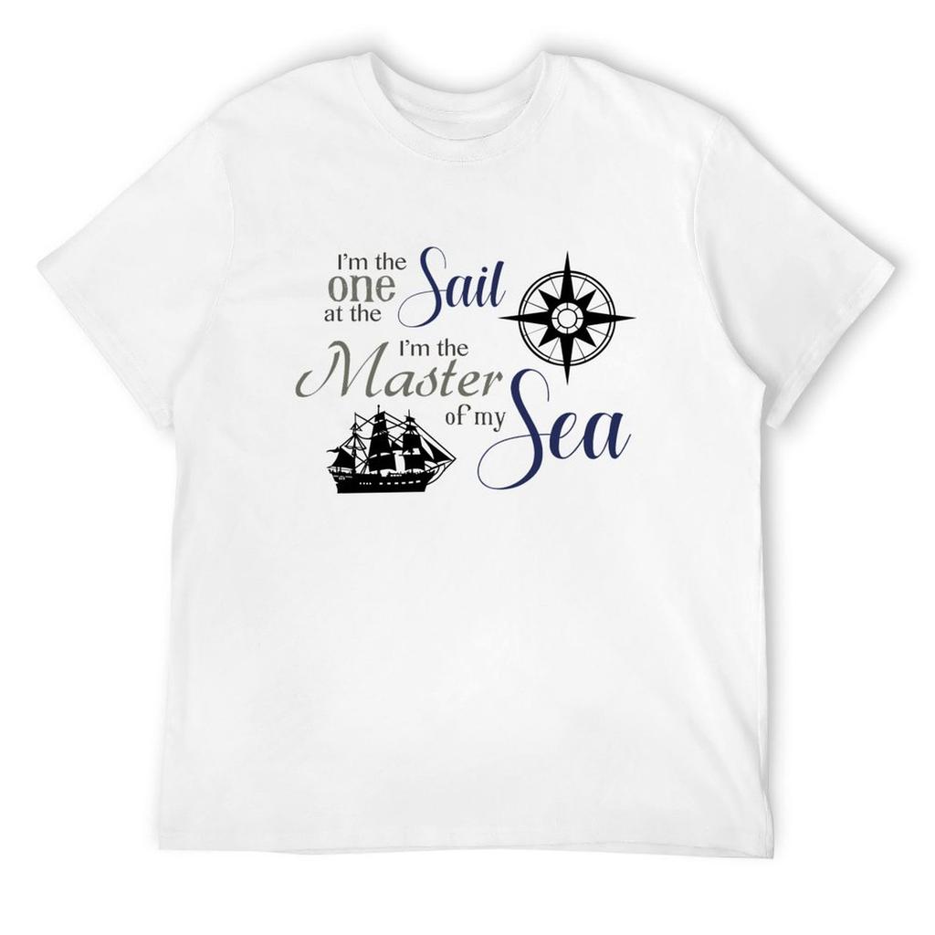I'm the Master of my Sea T-Shirt oversized anime clothes rapper graphic tees mens plain t shirts
