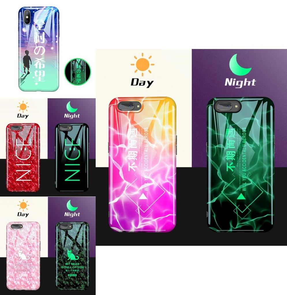 Creative Luminous Tpu Smartphone Shell Soft Phone Case Cover For Iphonex 7 8