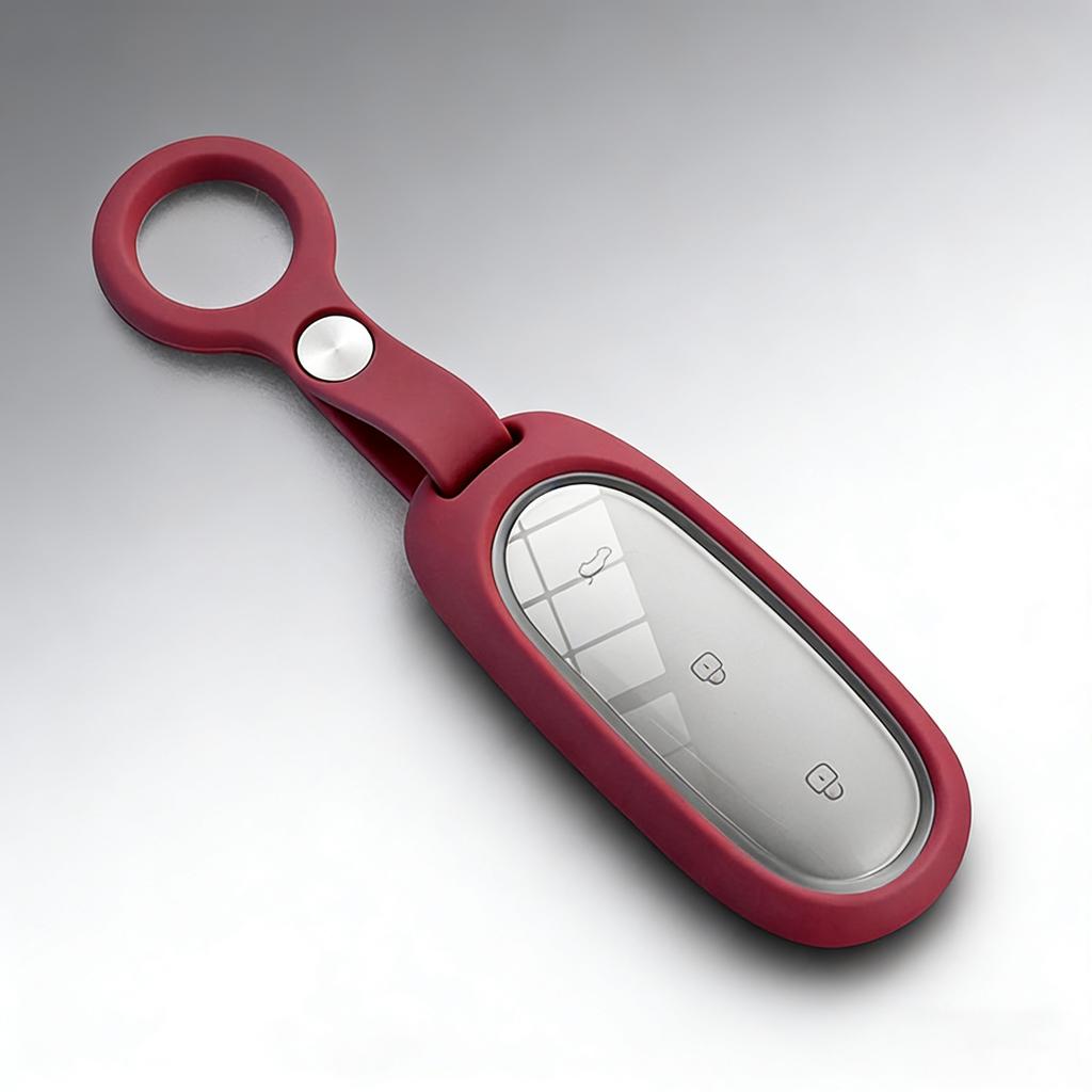 Silky Touch Soft Silicone Key Cover For Leading Ideal One Li Auto L9 Li Lixiang L6 L7 L8 L9   Fob Keychain Accessories
