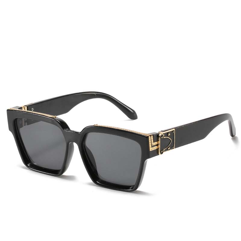 Mode Kleine Rechteck Sonnenbrille Männer Frauen Luxus Shades Retro Quadrat Schwarz Sonne Glasse Punk Brille nicht polarisiert