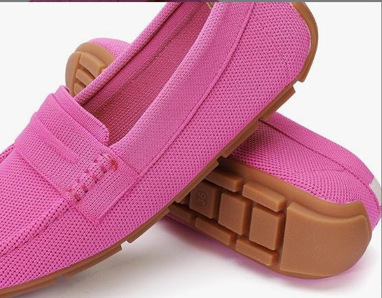 

Туфли с круглым носком, женские плетеные туфли, повседневная обувь, лоферы 44 розы красного