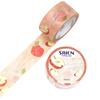 SAIEN Masking Tape Fruit Time Apple Size 20mm X 5m UR-3114