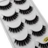 10 Pairs/set Mink False Eyelashes Set Natural False Eyelashes Fake Lashes Long Makeup Reusable Extension Eyelashes for Beauty