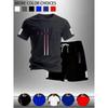 Neue Street Trendy Herren Sommer Atmungsaktiv Sportbekleidung Kurzarm Shorts Leicht Schnelltrocknend Bequem Modisch Sport
