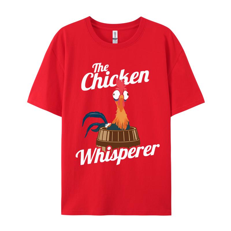 The Chicken Whisperer Tshirt Fitted Funny Unisex Graphic Fashion New 100 Cotton T Shirts ONeck Harajuku TShirt S