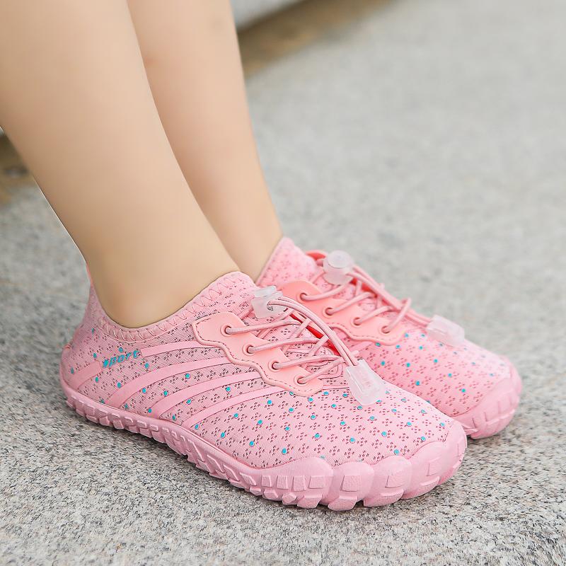 Scarpe Aqua da Bambino per Nuotare a Piedi Nudi Asciugatura Rapida Scarpe da Spiaggia per Camminare e Guadare Bambini Ragazzi Ragazze Scarpe Traspiranti per Sport Acquatici