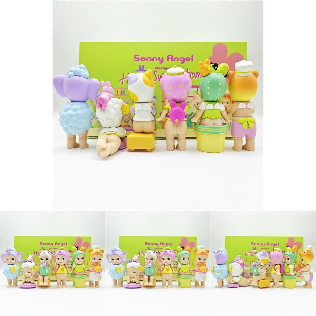 Adorable Angel Figurines Home Sweet Home Series Blind Box Collectible Toy Models