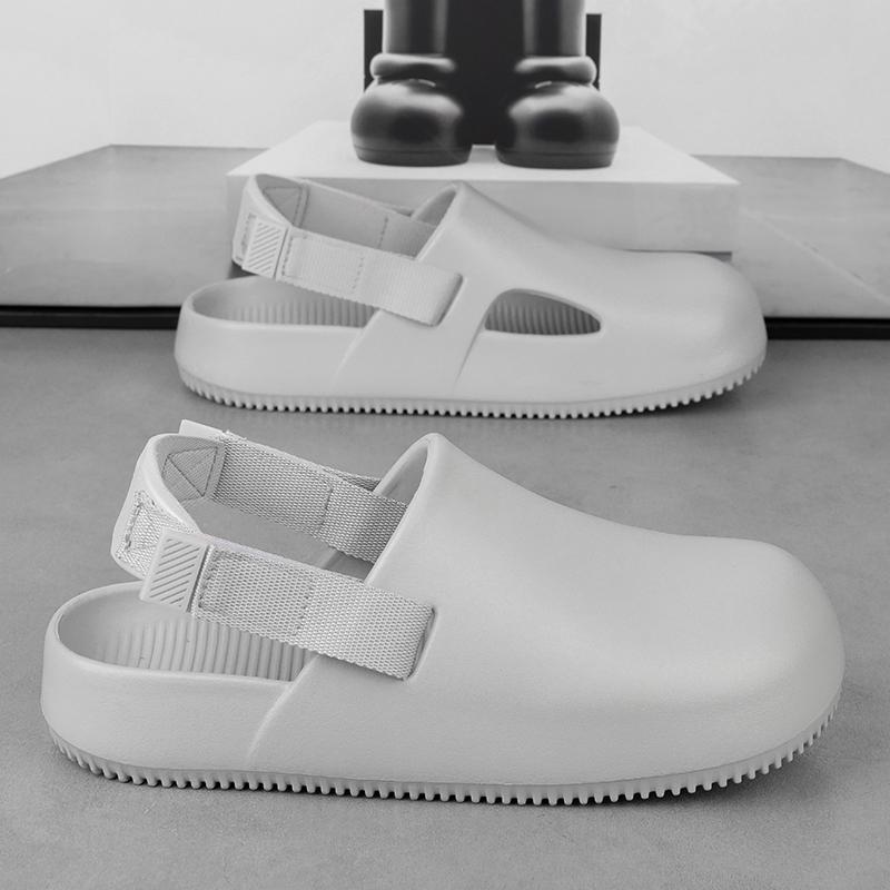 

Мужские тапочки Летняя обувь Распродажа Реплика Бренд Сандалии Мужские Летние 2025 Роскошные Мужские Сандалии Мужские Мягкие Сандалии Шлепанцы Плоские 36-37 серый