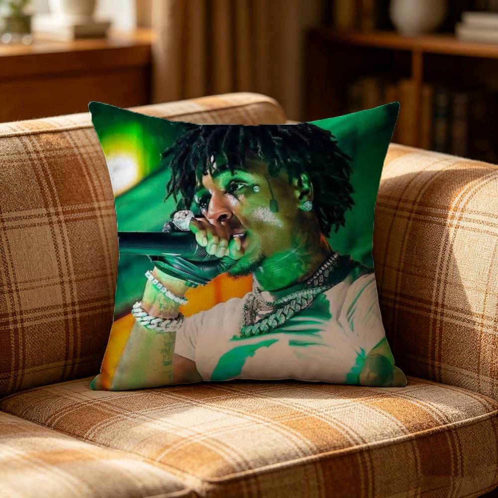RRapper YoungBoy Pillow Case Pattern Printed Pillowcase For Living Room Sofa Cushion Cover