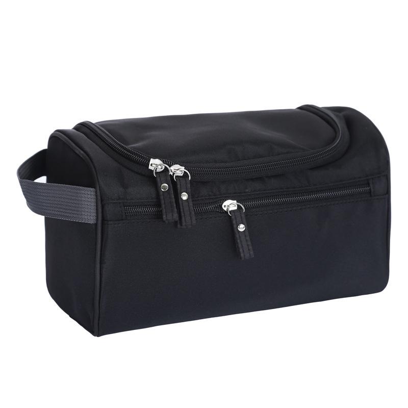

Travel Toiletry Bag Hanging Cosmetic Organizer Waterproof Large Capacity Makeup Wash Bag for Men Women чёрный