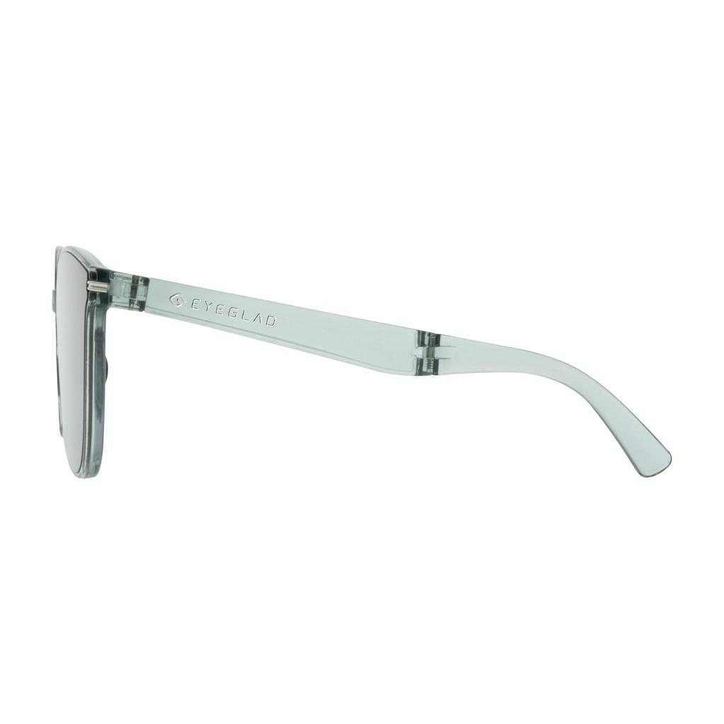 EYEGLAD SUNFOLD EDGE Folding Sunglasses with UV400 LumiX for Outdoor Casual and Travel Marble and Gray Protection, High-Definition Seawater-Resistant