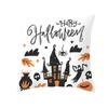 New Halloween Cushion Cover Home Gift Sofa Cushion Peach Leather Velvet Car Bedside Pillow Cover