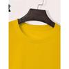 European Sizes SUMMER Cotton Girl T-shirt Girl Creative T-shirt, Casual Lightweight Comfortable Short-sleeved Top, Summer Children's Clothing