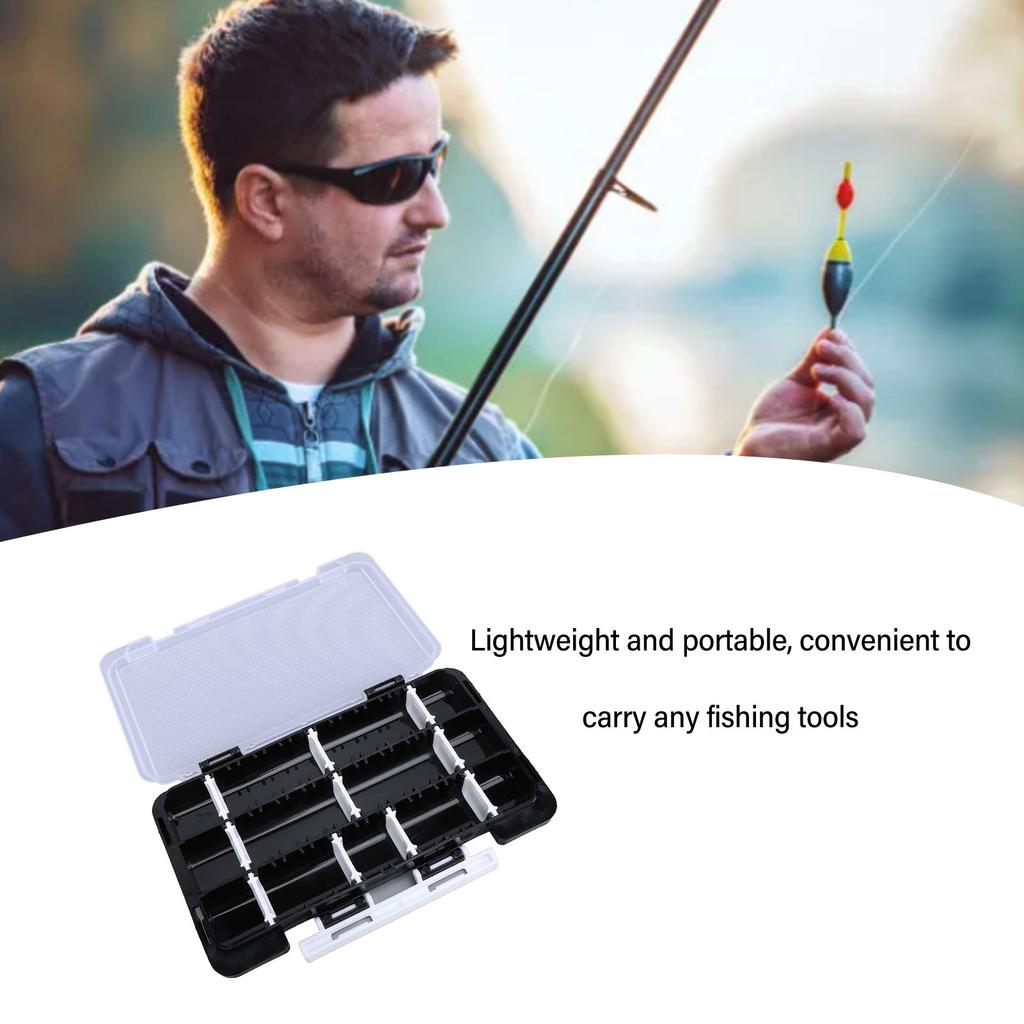 Fishing Lure Box Portable Lightweight Easy Classification Waterproof Hooks Lure Baits Storage Container