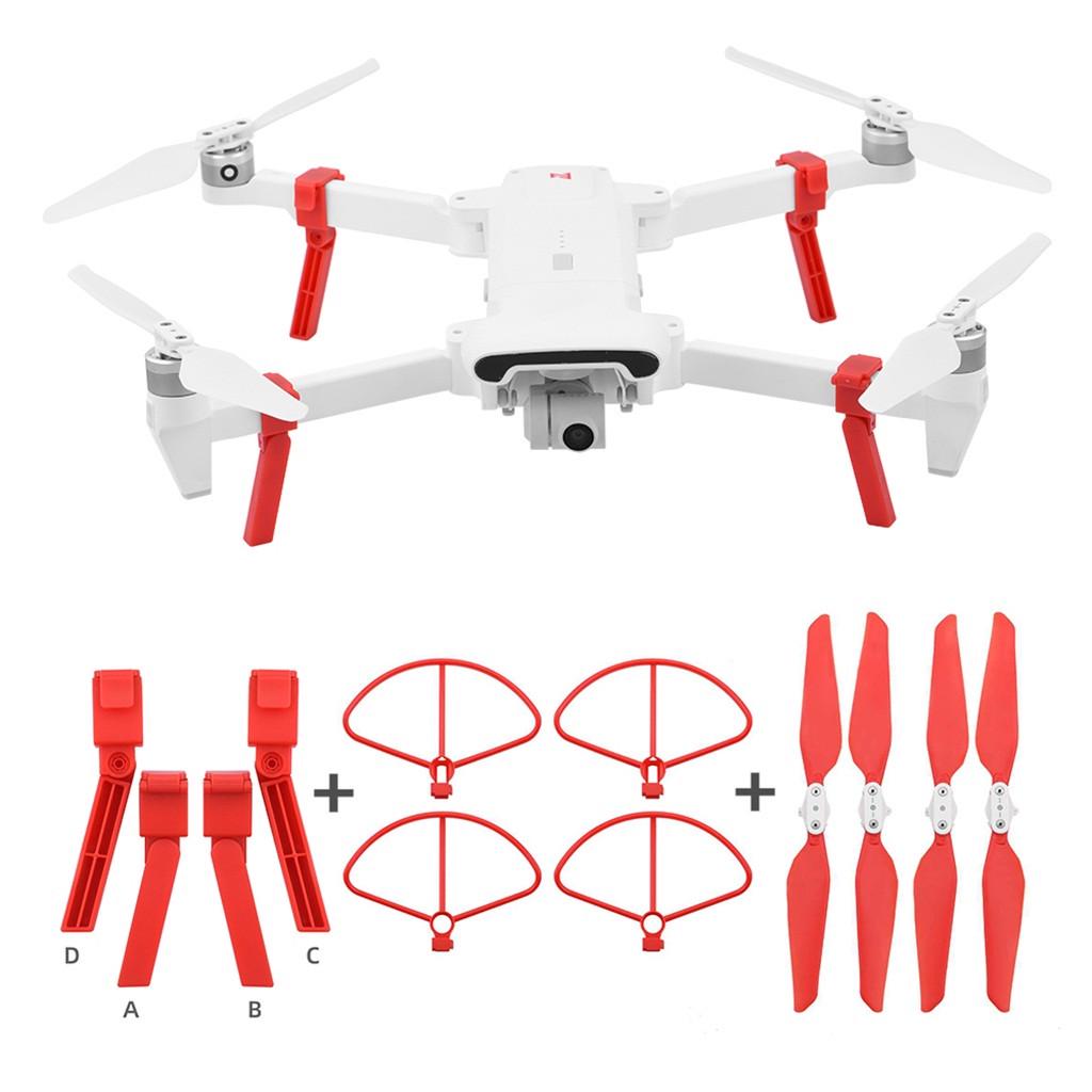 4PCS Folding + Extended Leg Tripod For FIMI X8 SE Drone