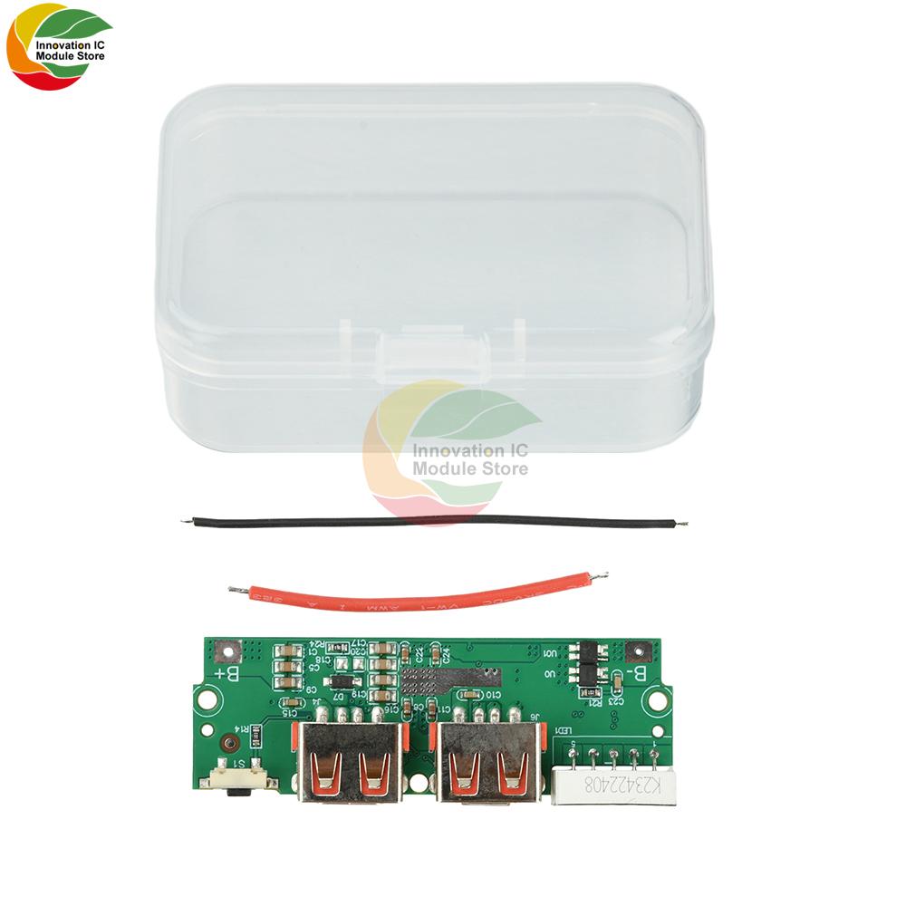 22.5W Fast Charging Module PD QC 3.7V Lithium Battery Power Bank Circuit Board with LED Display Protection DIY Charger Mainboard