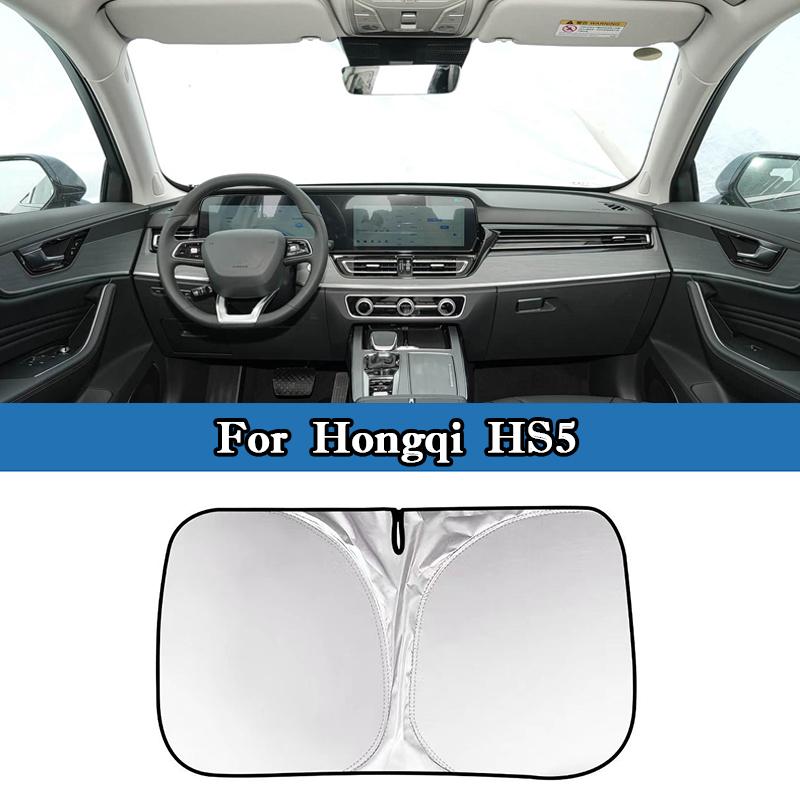 Per Hongqi H5 H6 H9 HS5 E-HS9 HQ9 HS3 HS7 Copertura Parasole per Parabrezza Auto Parasole Finestrino Anteriore Accessori Interni Protezione UV