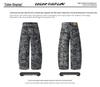 Calças Cargo Largas Camufladas Retro Americanas LKTM Unissex com Design Amplo de Usar ao Avesso